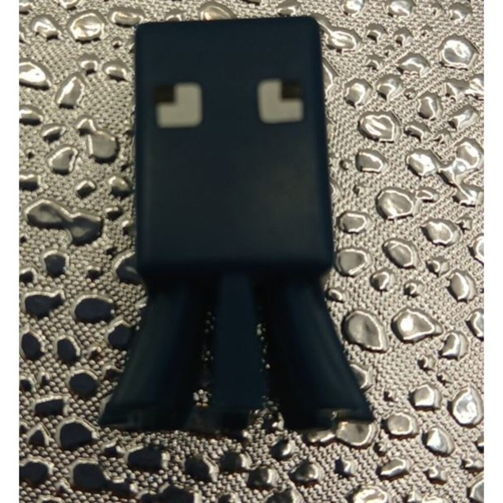 Minecraft Minifigure Mini Figure Series Dark Blue Squid 1 Inch